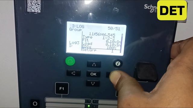 How check fault records in Scheinder P3U30 Relay #schneider #lnt#cns #abb #siemens #trending #short смотреть онлайн
