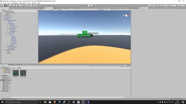 VR Tank Game [Unity VR Tutorial for beginners] [Part 2/3] Oculus Quest, Oculus Rift, HTC Vive etc. смотреть онлайн