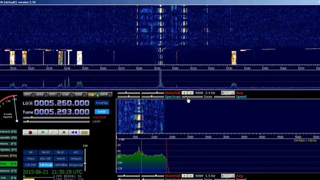 5293 kHz CW Beacon B смотреть онлайн