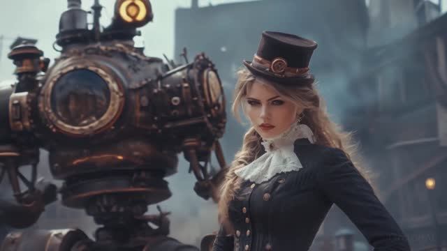 Gothic, Steampunk, Fantasy, Cyberpunk And Sci-Fi. Mixed Genre Pika 2.1 Video