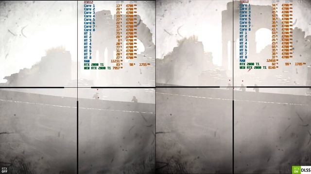 Battlefield V/RTX 2080 Ti/ DXR OFF Vs DXR ULTRA + DLSS