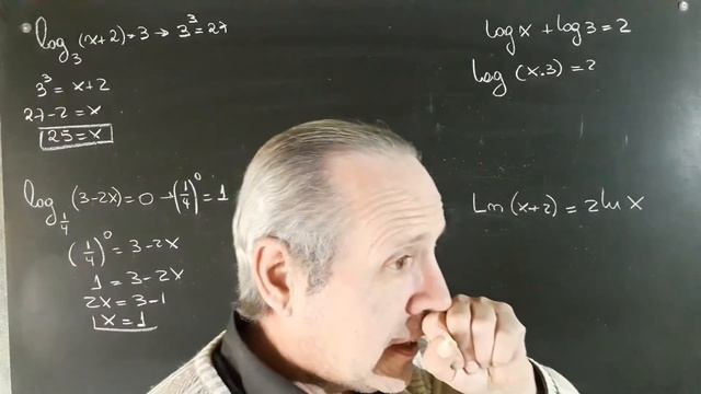 Ecuaciones con Logaritmos смотреть онлайн