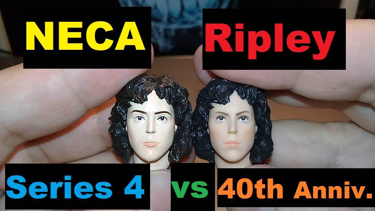 Comparison! Neca Ripley (Compression Suit) (Series 4 vs 40th Anniversary Series 4)! смотреть онлайн