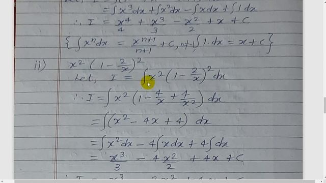 Maths Standard 12 | Part 2 | Indefinite Integration Ex.3.1 | Maharashtra Board | New Syllabus 2020