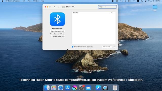 How to Connect Huion note to Your Computer via Bluetooth? смотреть онлайн