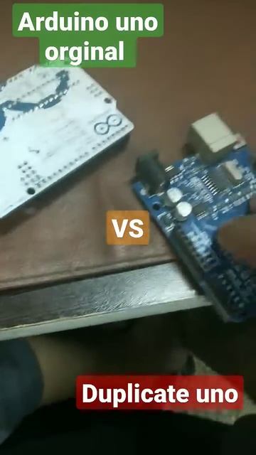 Arduino uno R3 original vs duplicate #arduino #arduinoproject #electronics смотреть онлайн