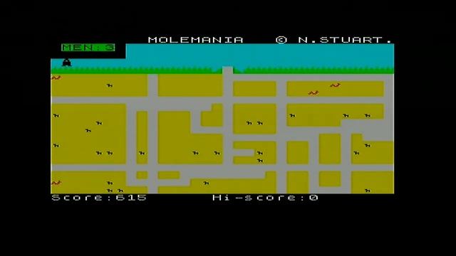 ZX Spectrum Vega Games - Molemania смотреть онлайн