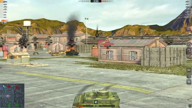 World of Tanks Blitz Aт-8, Колобанов 1 в 6 смотреть онлайн