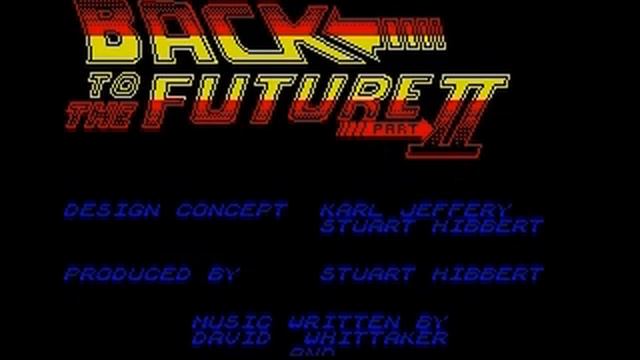 Back To The Future 2 ZX Spectrum 128 смотреть онлайн