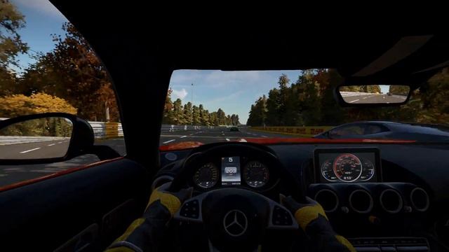 Mercedes AMG GT R 2017 24 hours of le mans circuit (Project CARS 2) gameplay смотреть онлайн