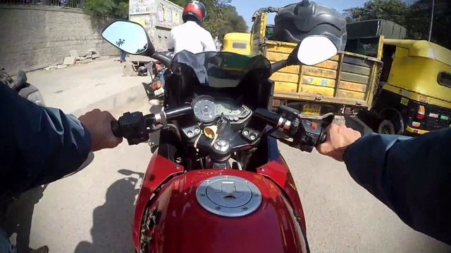 Pulsar 220, Bangalore JP Nagar to Eco Space смотреть онлайн