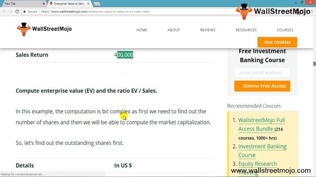 Enterprise Value to Sales (Formula, Examples) | Valuation смотреть онлайн