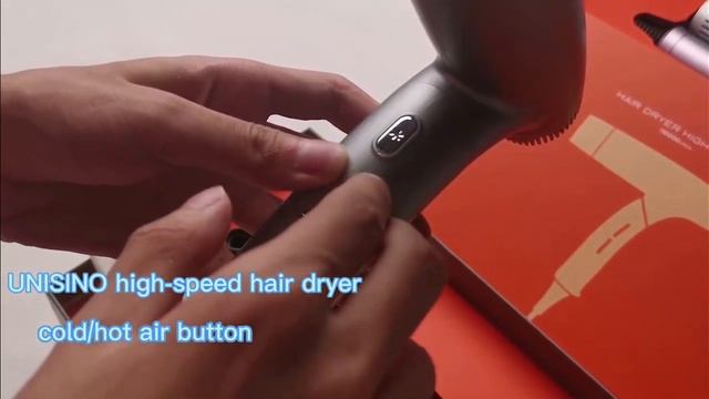 UNISINO brushless motor hair dryer | hair dryer manufacturers | water ion high speed hair dryer смотреть онлайн