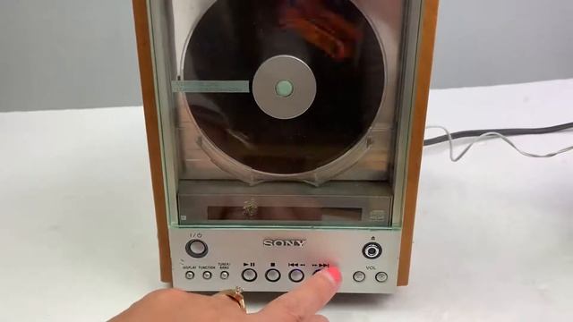 Sony Upright CD Player Compact Disc Receiver HCD-EX1 смотреть онлайн