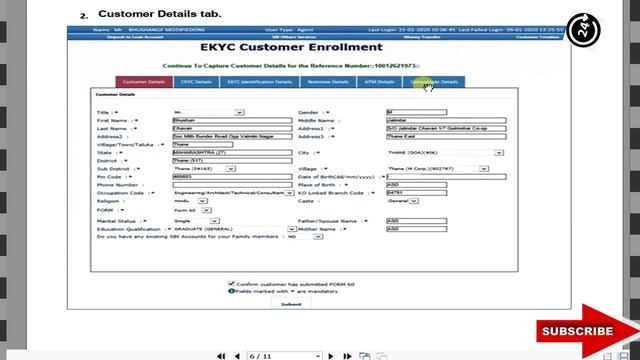 SBI Kiosk banking.🤷♂️New E KYC Account Opening Process 🤷♂️Step By step .New Account Latest update смотреть онлайн