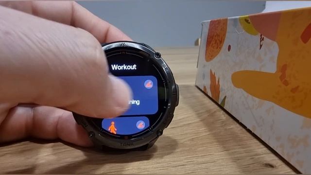 KOSPET TANK T3 Ultra kratek test vzdržljivosti, pametna ura смотреть онлайн