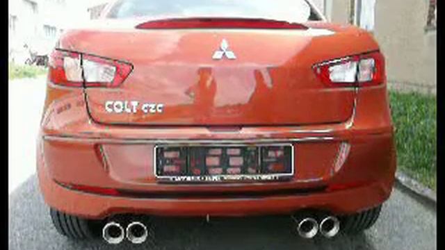 Mitsubishi Colt Cabrio mit Fox Duplex Sportauspuff смотреть онлайн