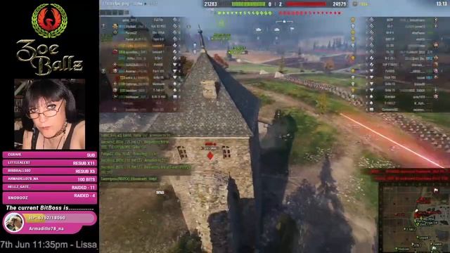 World of Tanks - ZoeBallz - SUPERTESTERS - Kampfpanzer 07 P(E), MBT B and GSOR 1010 FB Gameplay смотреть онлайн