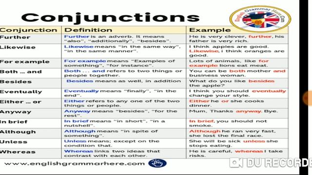 ENGLISH GRAMMAR- LINKERS