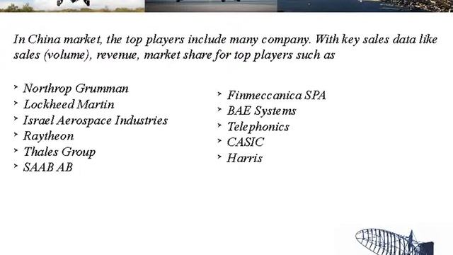 China Airborne Systems Surveillance Radar Market смотреть онлайн