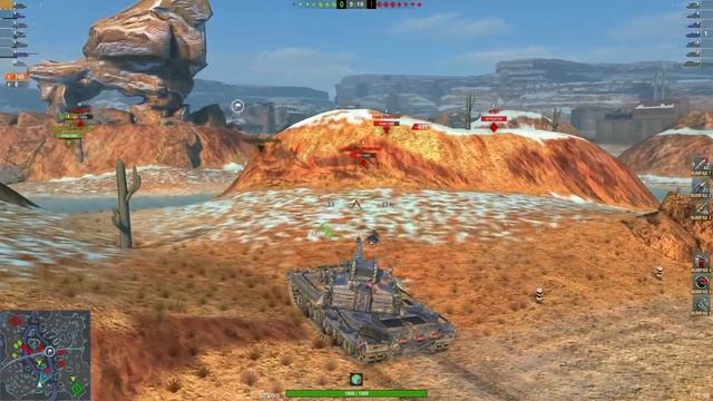 Carro 45t Glitch - World of Tanks Blitz смотреть онлайн