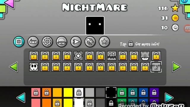 СКИН В Geometry dash | серия 1 | Nightmare смотреть онлайн