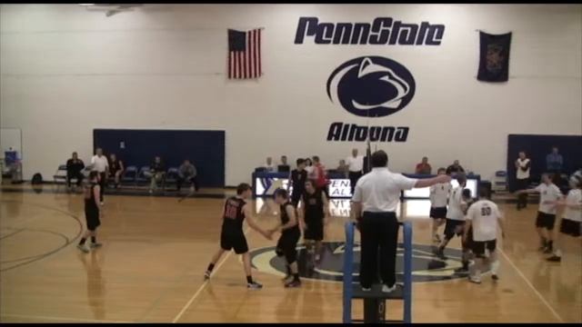 Penn State Altoona Men's Volleyball vs. D'Youville, 3-1-14 смотреть онлайн