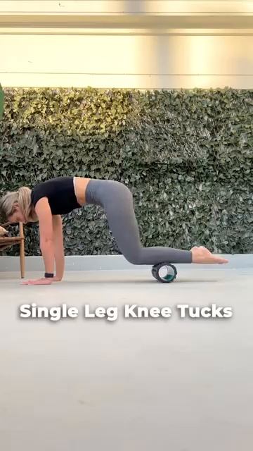 Pilates Abs Reformer at Home _ Foam Roller Workout 💪🤩