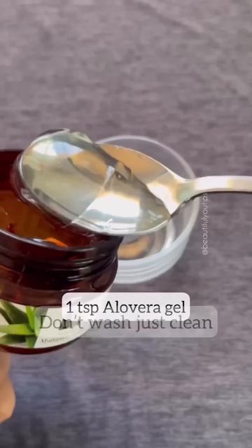 Viral Alovera Gel Facial 2 Step| Korean’s Like Glass Skin #youtubeshorts #glowingskin #shorts смотреть онлайн