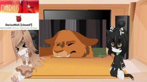 Реакция Чумазика и Принцессы на Огнезвёзда | Коты~воители