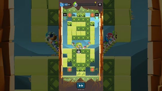 Lemmings 177-30 Walkthrough (Giant 30 in the Middle Anniversary Level) смотреть онлайн