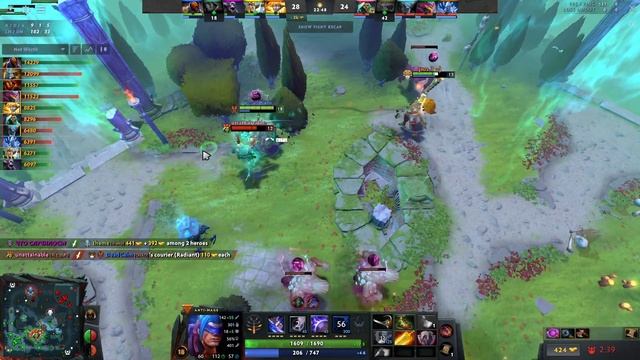 Anti-Mage Dota 2 7.33 Ana with Radiance and Aghanims смотреть онлайн