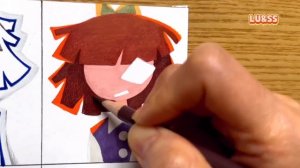 Drawing ALL Characters with Unpaper [Fundamental Paper Education : Basics in Behavior] Miss Circle