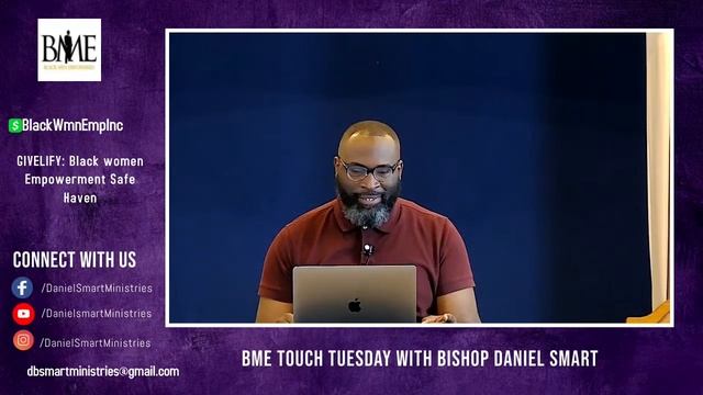 BWE/BME Touch Tuesday with Bishop Daniel Smart смотреть онлайн