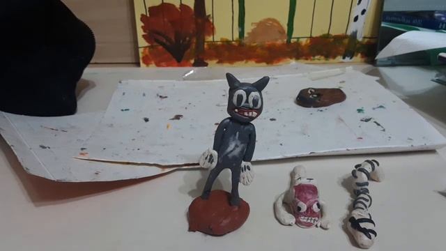 Мультяшный кот мостовой червь долговязая лошадь из пластилина смотреть онлайн