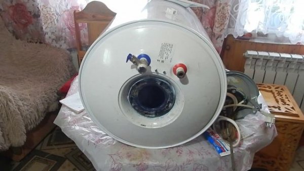 Водонагреватель потёк исправили