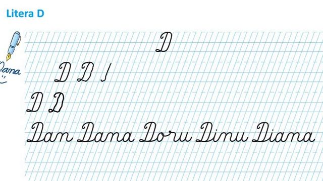 Litera d mare de mână - Ora de scriere :) смотреть онлайн