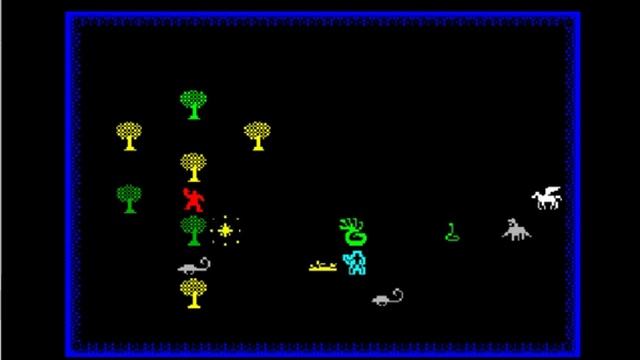 Chaos - ZX Spectrum Sinclair - kjspeccy emulator смотреть онлайн