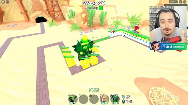 ATIVEI O PODER MÁXIMO DO TITAN CLOVERMAN!! ELE É FORTE DEMAIS!! (TOILET TOWER DEFENSE) - ROBLOX смотреть онлайн