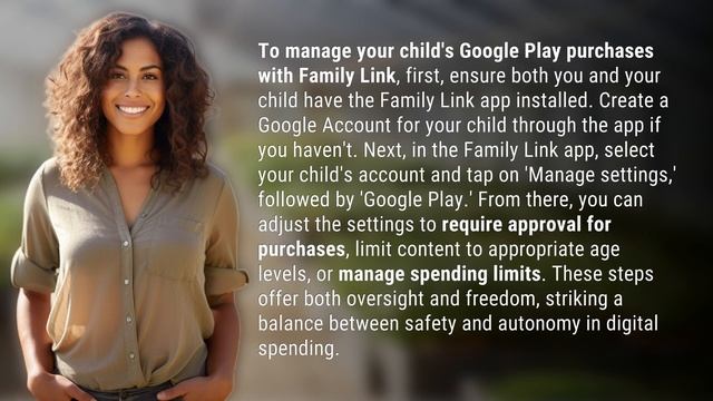 How to manage your child's Google Play purchases with Family Link? смотреть онлайн