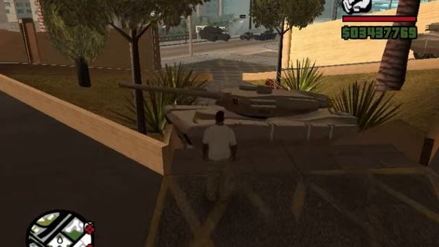 GTA San Andreas: Awesome Tank Glitch смотреть онлайн