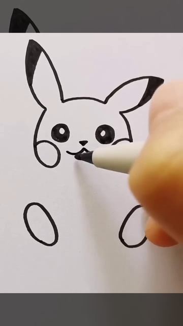 Рисуем Пикачу смотреть онлайн