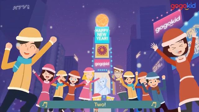 New Year Countdown（2019）| Kids Songs | Nursery Rhymes | gogokid iLab | Songs for Children смотреть онлайн