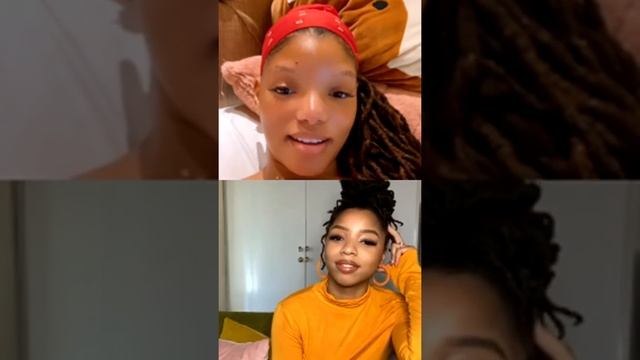 Ungodly Tea Time (2/18/21) - Chloe x Halle Instagram Live смотреть онлайн