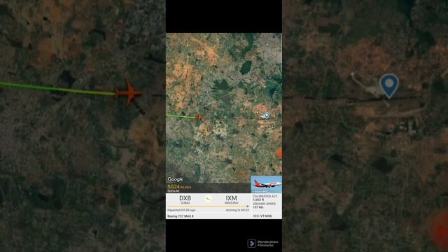 Dubai to Madurai air travel 5th Dec 2022 spicejet flight (flight radar view) смотреть онлайн