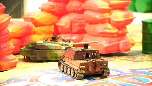 Tech Saturday Upsized 2017 | 1/16 RC FPV IR Tank Battle смотреть онлайн