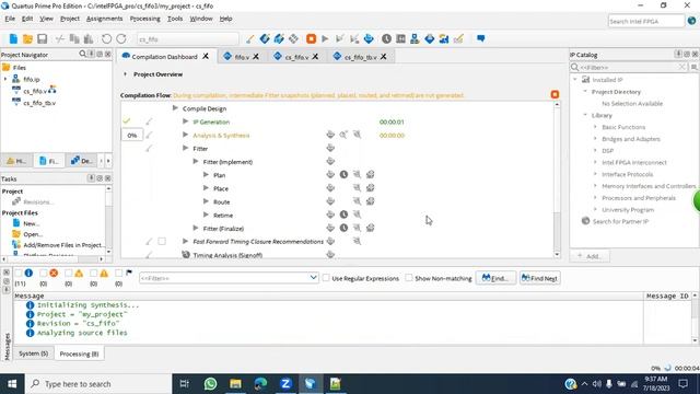 How generate and simulate IP in Intel Quartus Prime Pro Software смотреть онлайн