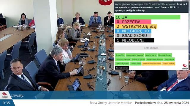 2024.04.25 - 74 Sesja Rady Gminy Ustronie Morskie смотреть онлайн