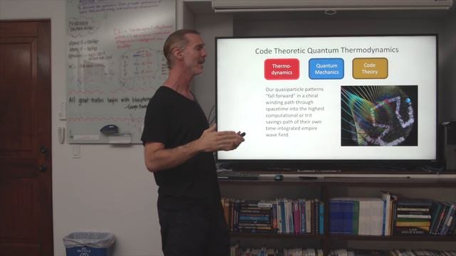 Klee Irwin - Quantum Thermodynamics of Discrete Spacetime and Quasiparticles in Emergence Theory смотреть онлайн