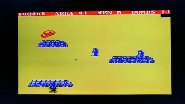 Commando zx spectrum Unemulated gameplay video and review. смотреть онлайн